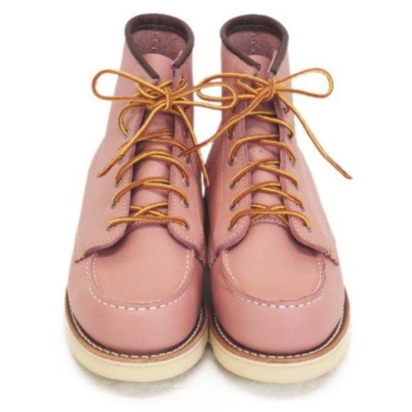 Red Wing Heritage Women's Classic Boot in Rose Boundary Leather Made in USA - Picture 3 of 11